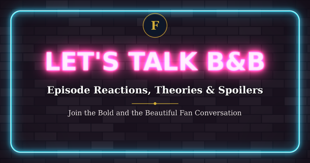 Neon sign on a brick wall, let's talk B&B, episode reactions, theories and spoilers for fans